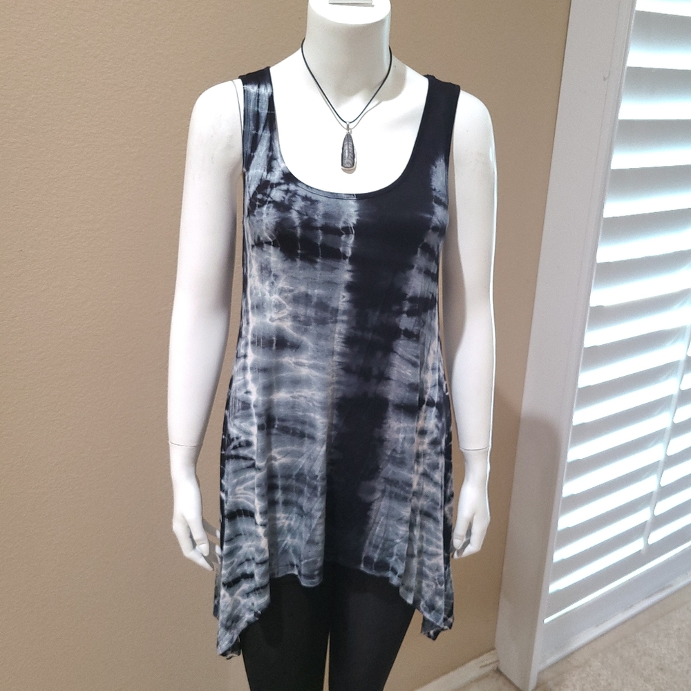 Tye Dye Sleeveless Tank Top